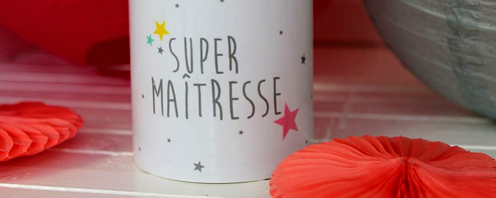 cadeau maîtresse école