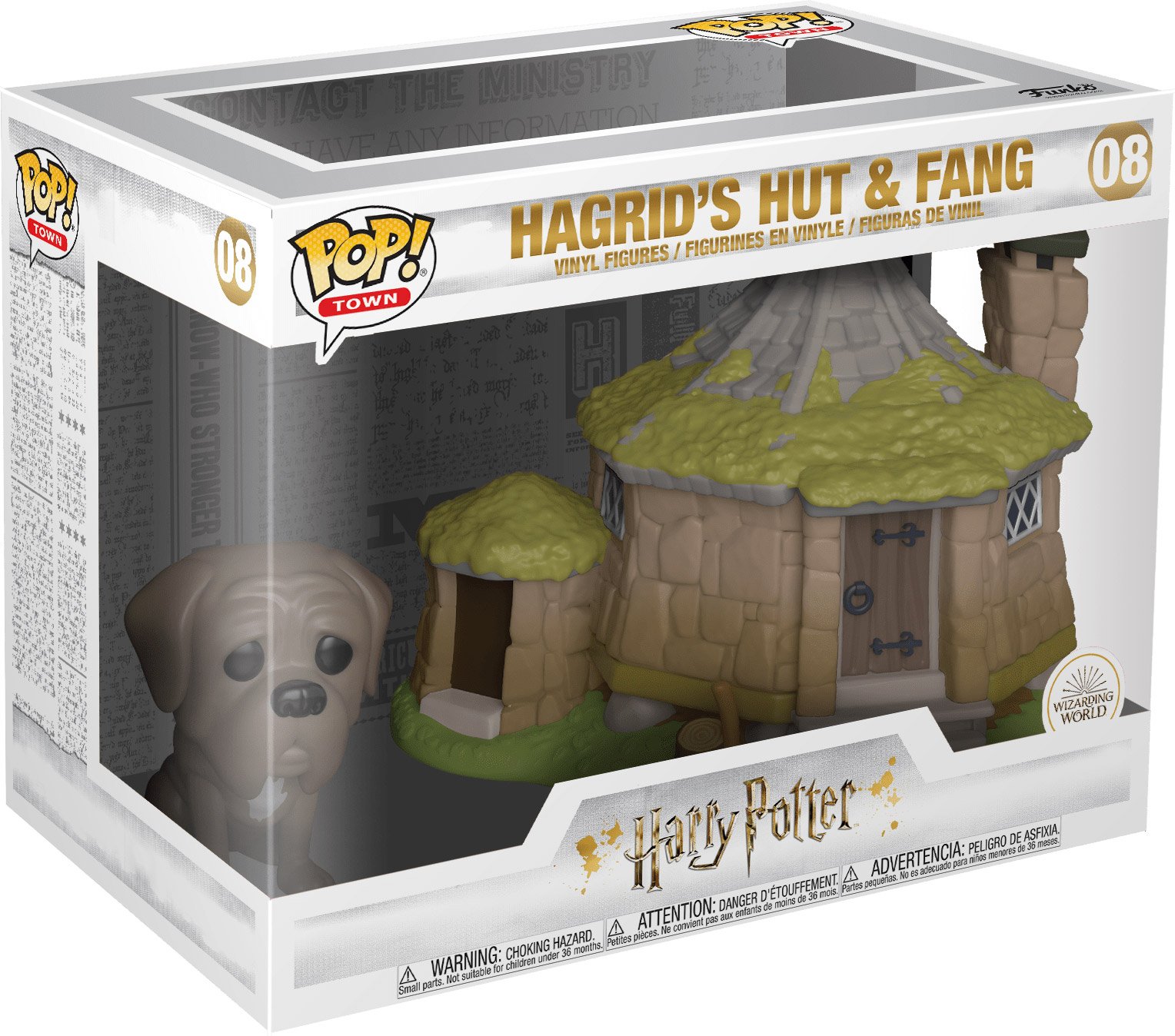 Figurine Funko Pop - Harry Potter - Hutte d'hagrid et crocdur n]08