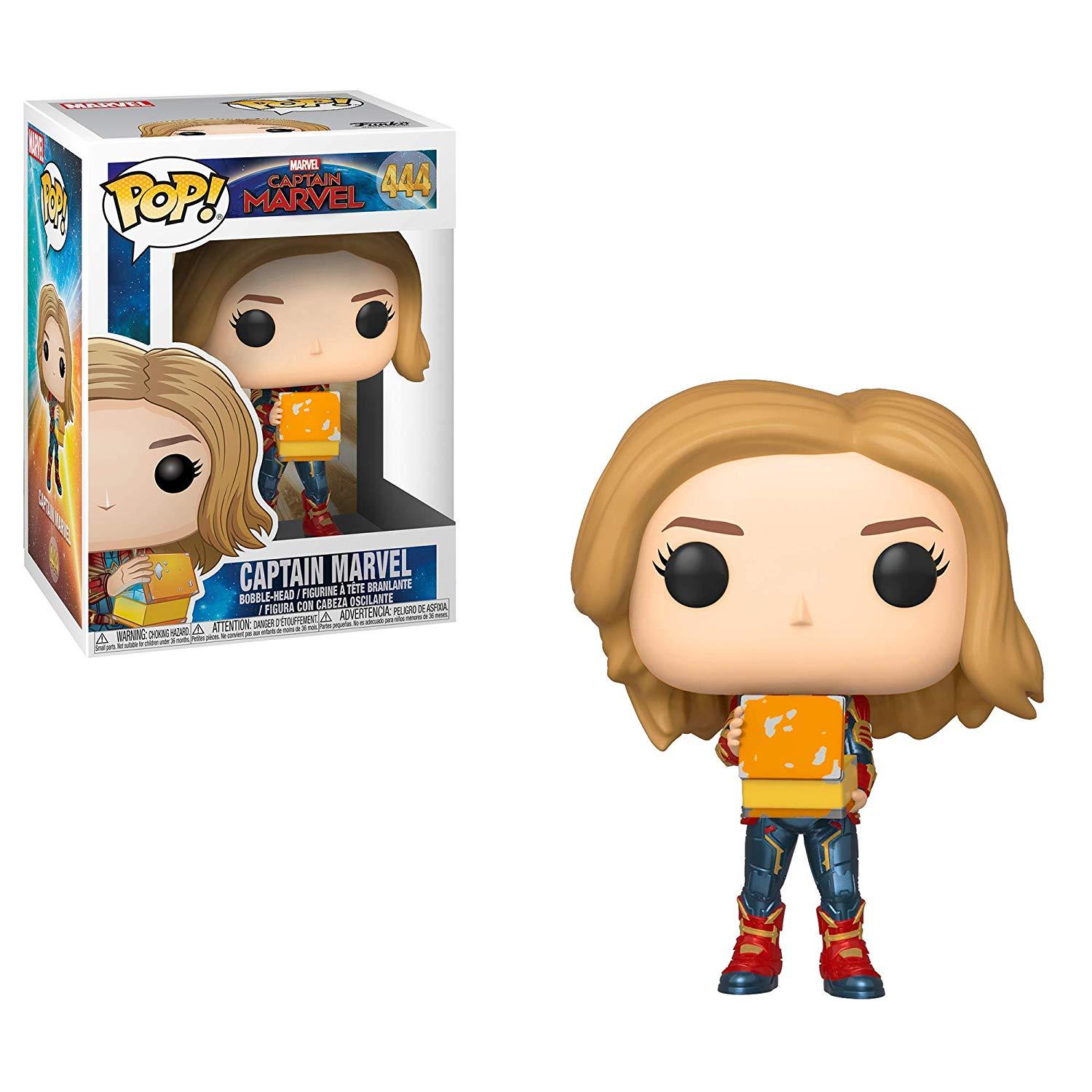 444 Captain Marvel With Lunch Box Marvel Funko