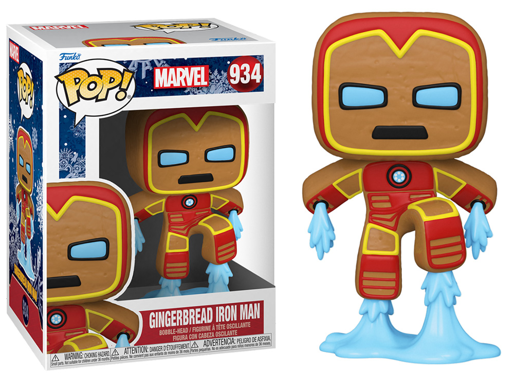 Figurine Funko Pop - Marvel - Iron Man pain d'épices n°934