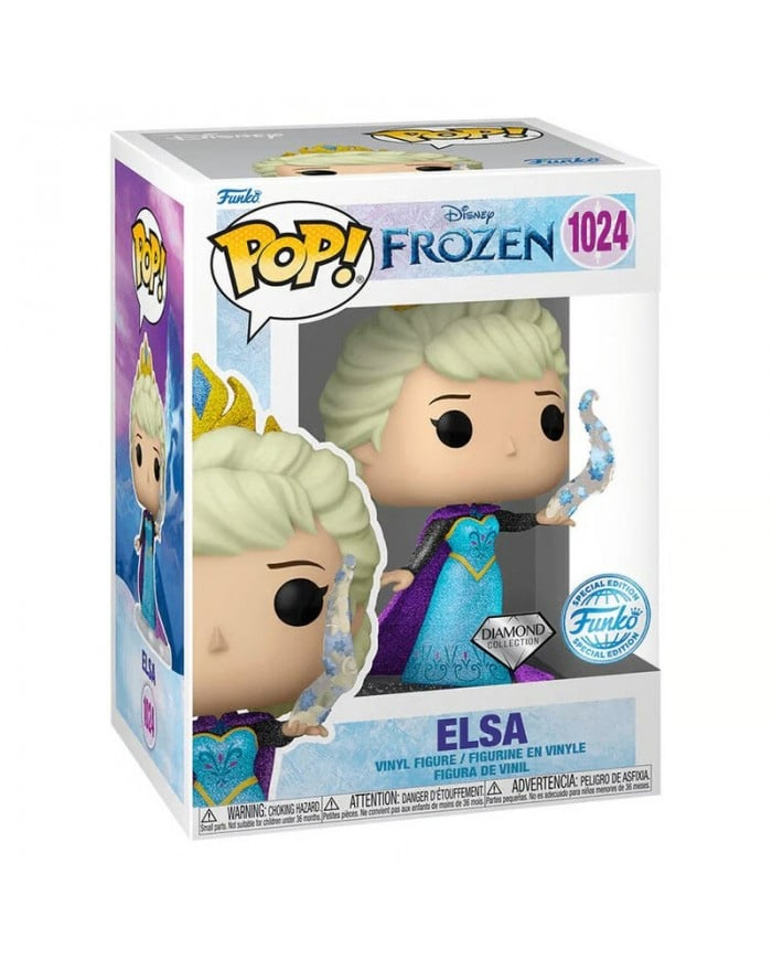 Figurine - Funko Pop! n°1024 - La Reine des Neiges - Elsa - Diamond Collection
