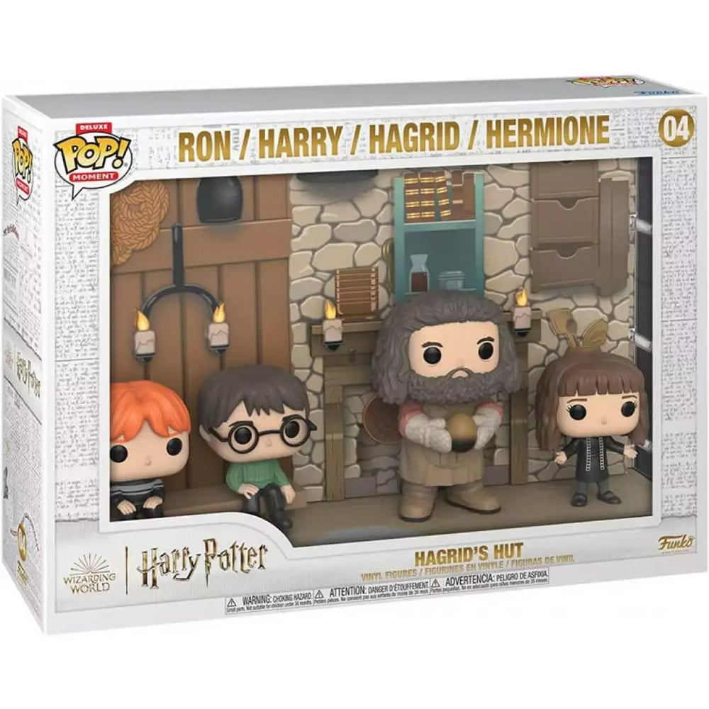 Figurines Funko POP - Pack Harry Potter - Maison de Hagrid - N°04