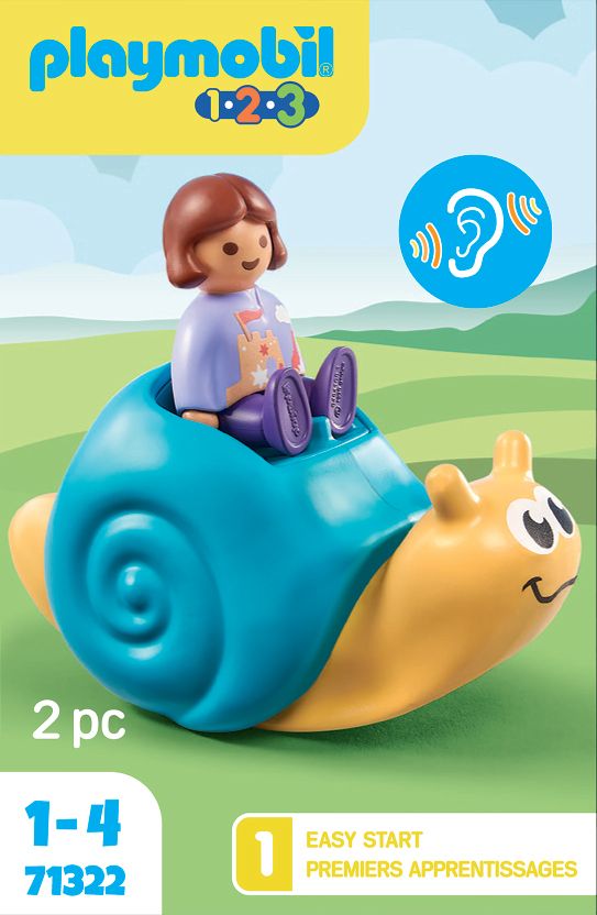 Enfant avec escargot - Playmobil® - 123