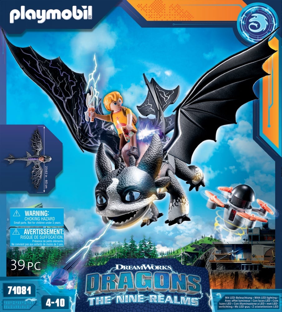 Dragons Nine Realms: Thunder & Tom - Playmobil® - 71081