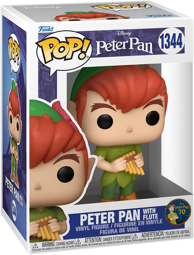 Figurine Funko POP! - Peter Pan - Peter Pan avec flûte n°1344