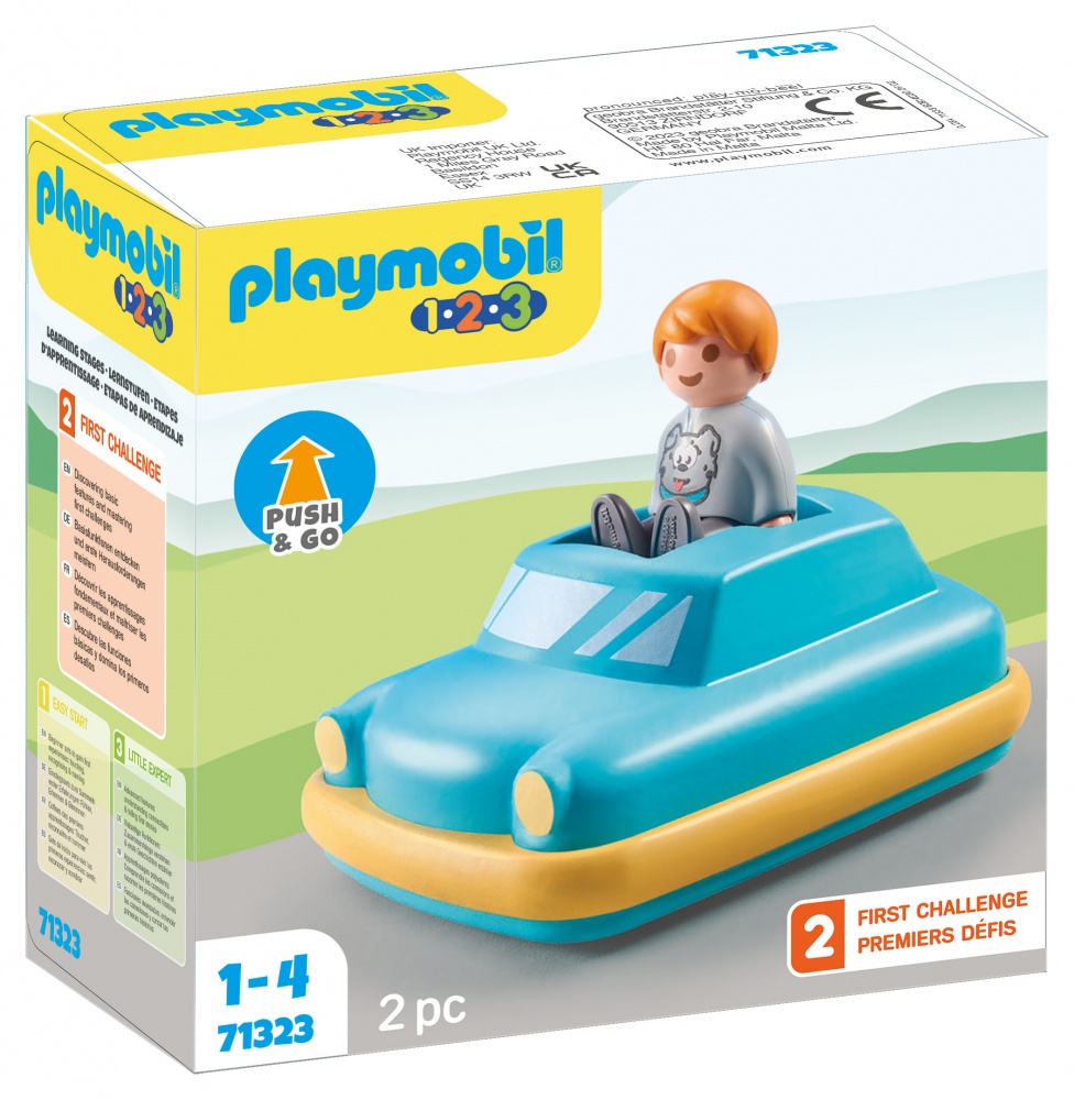 Enfant avec voiture - Playmobil® - 123
