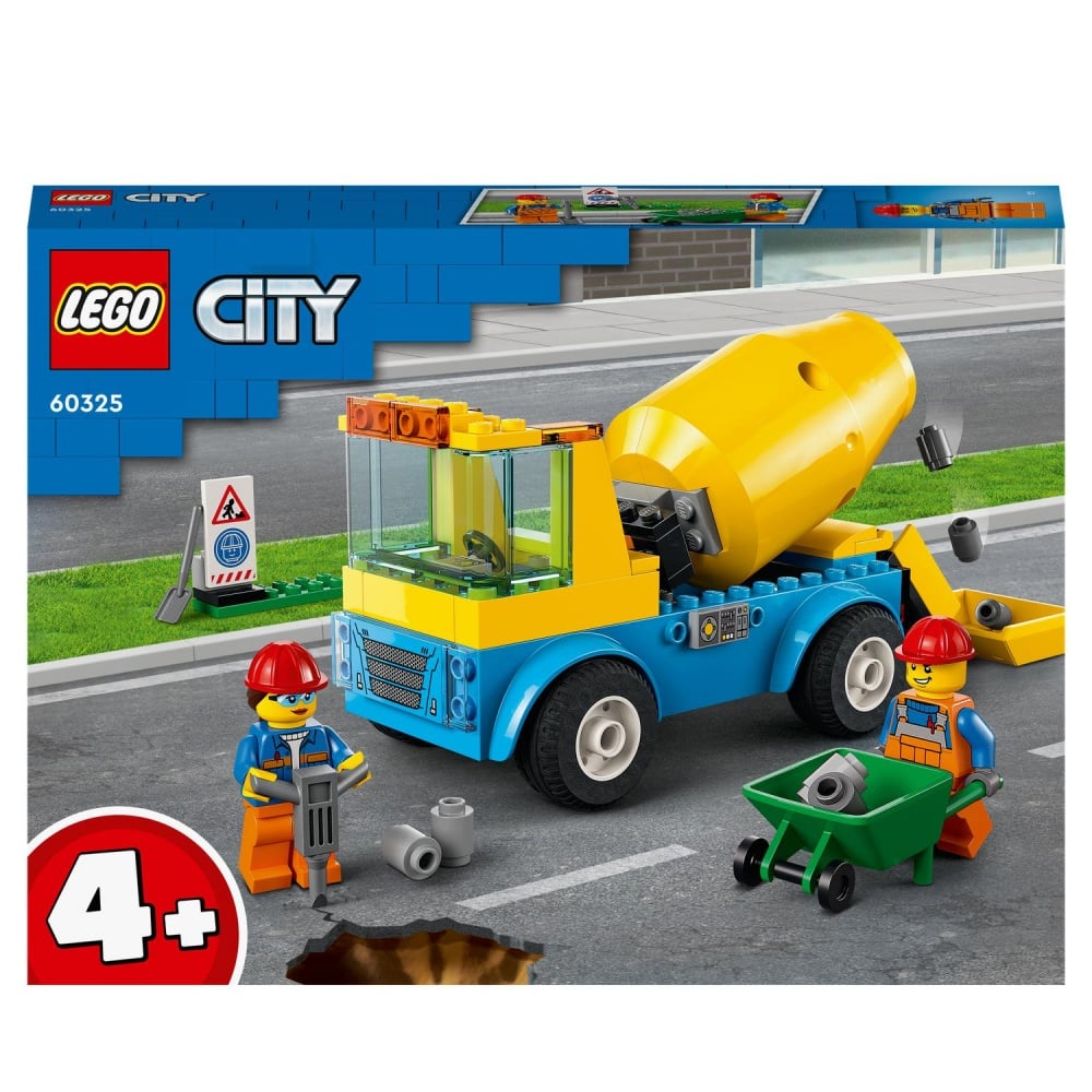 Le camion bétonnière - LEGO® City - 60325