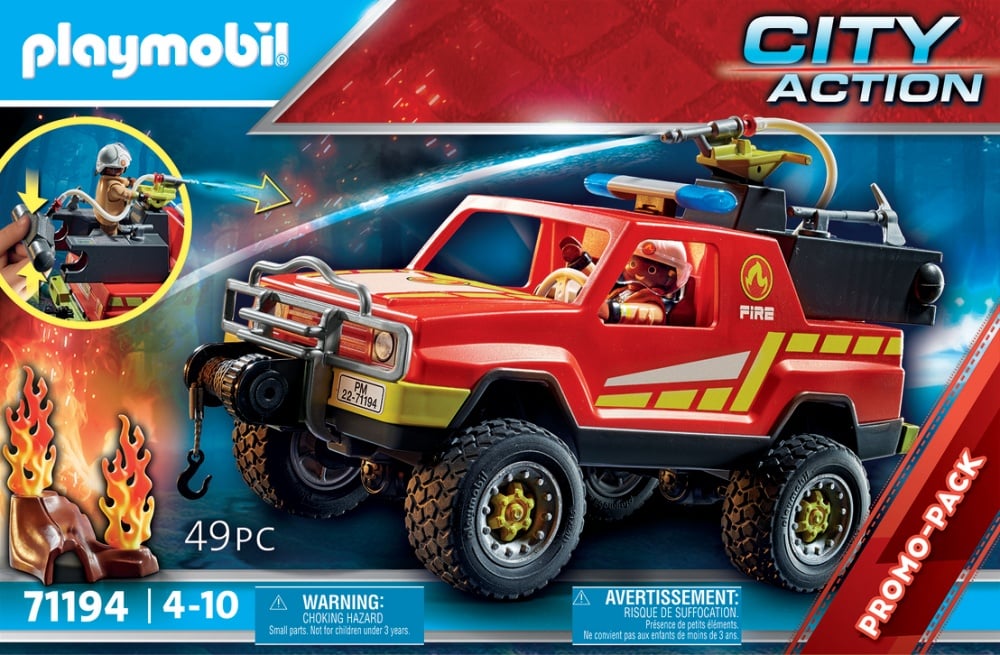 Pick-up et pompier - Playmobil® - 71194