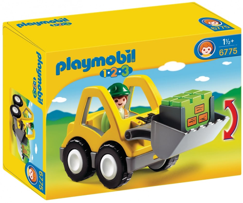 Chargeur et ouvrier  - Playmobil® - PLAYMOBIL 1.2.3 - 6775