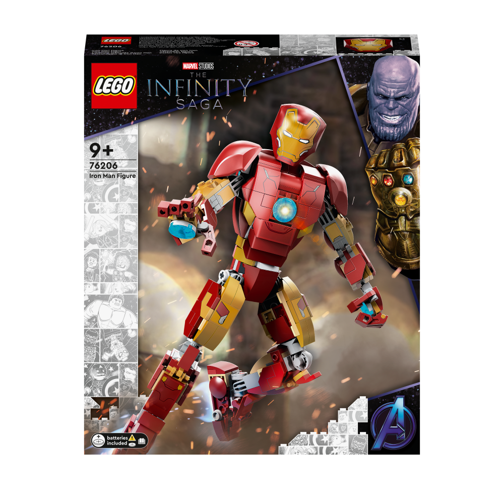 L’armure articulée d’Iron Man - LEGO® Marvel - 76206