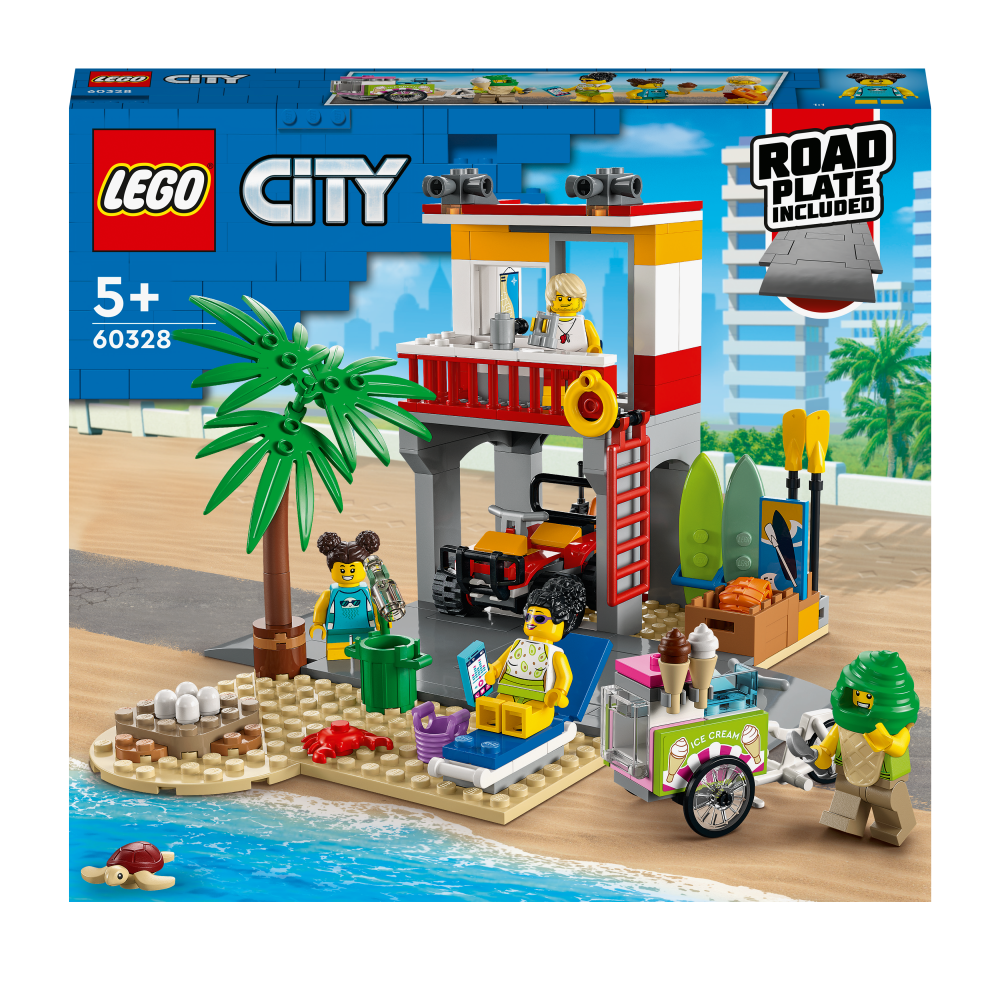 Le poste de secours sur la plage - LEGO® City - 60328