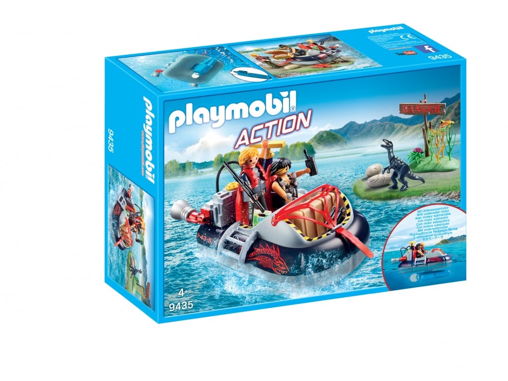 Aéroglisseur et moteur submersible - Playmobil® - Action - 9435