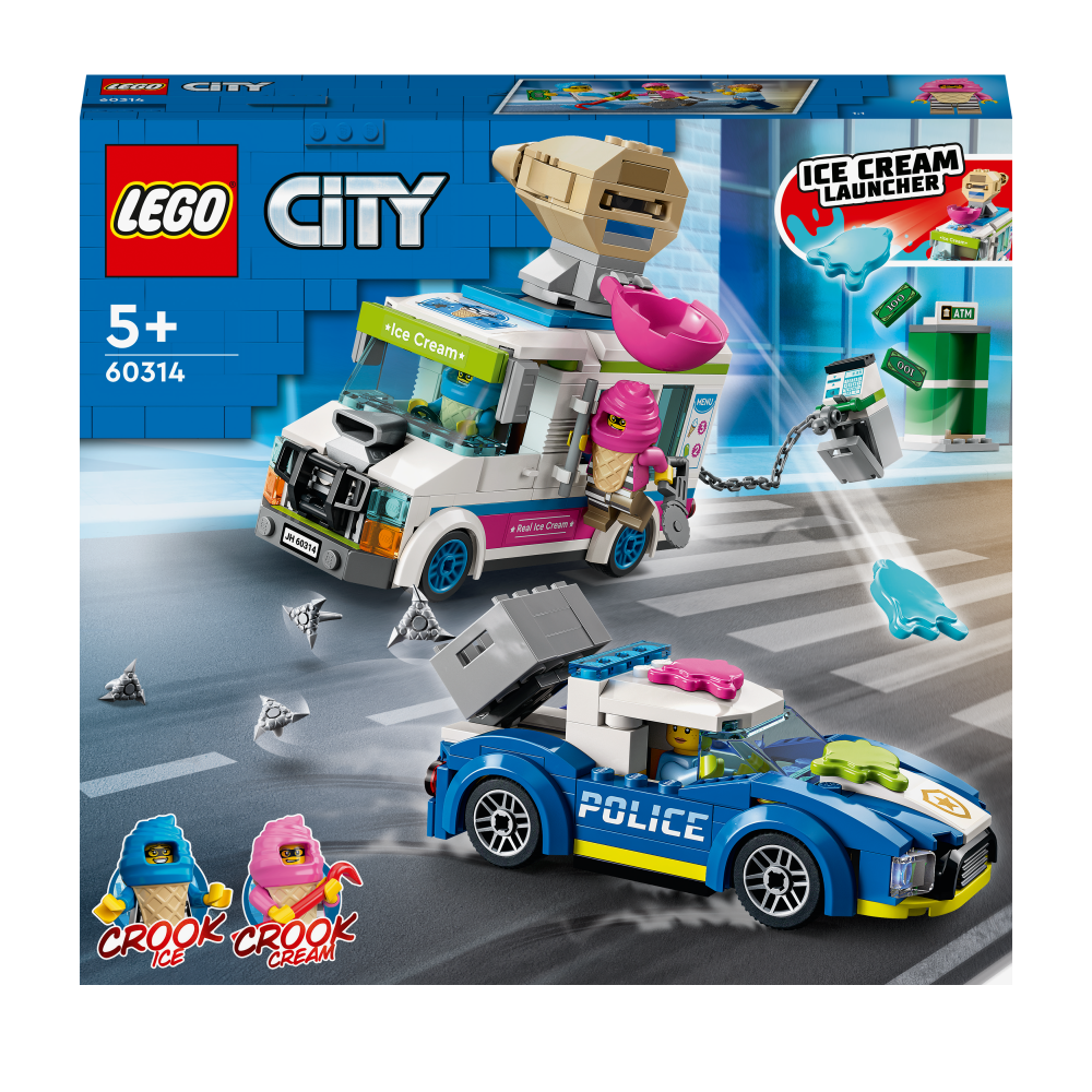 La course-poursuite du camion de glaces - LEGO® City Adventures - 60314