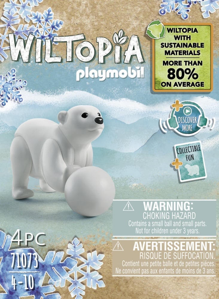 Bébé ours polaire  - Playmobil® Wiltopia - 71073