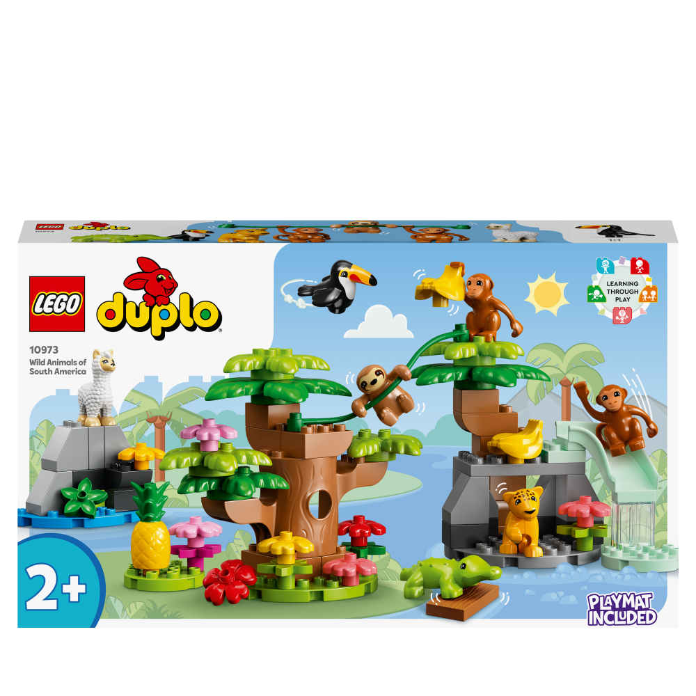 Animaux sauvages d’Amérique du Sud - LEGO® DUPLO® Wild Animals - 10973