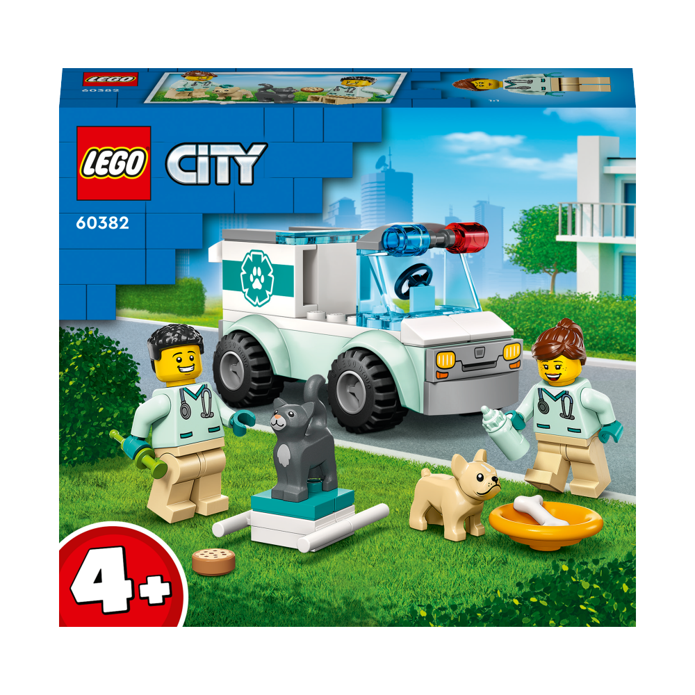 L'intervention du véhicule vétérinaire - LEGO® City - 60382