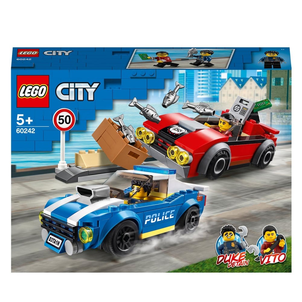 La course-poursuite sur l'autoroute - LEGO® City - 60242