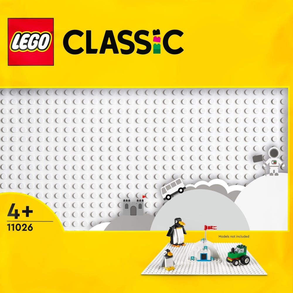 La plaque de construction blanche - LEGO® Classic - 11026