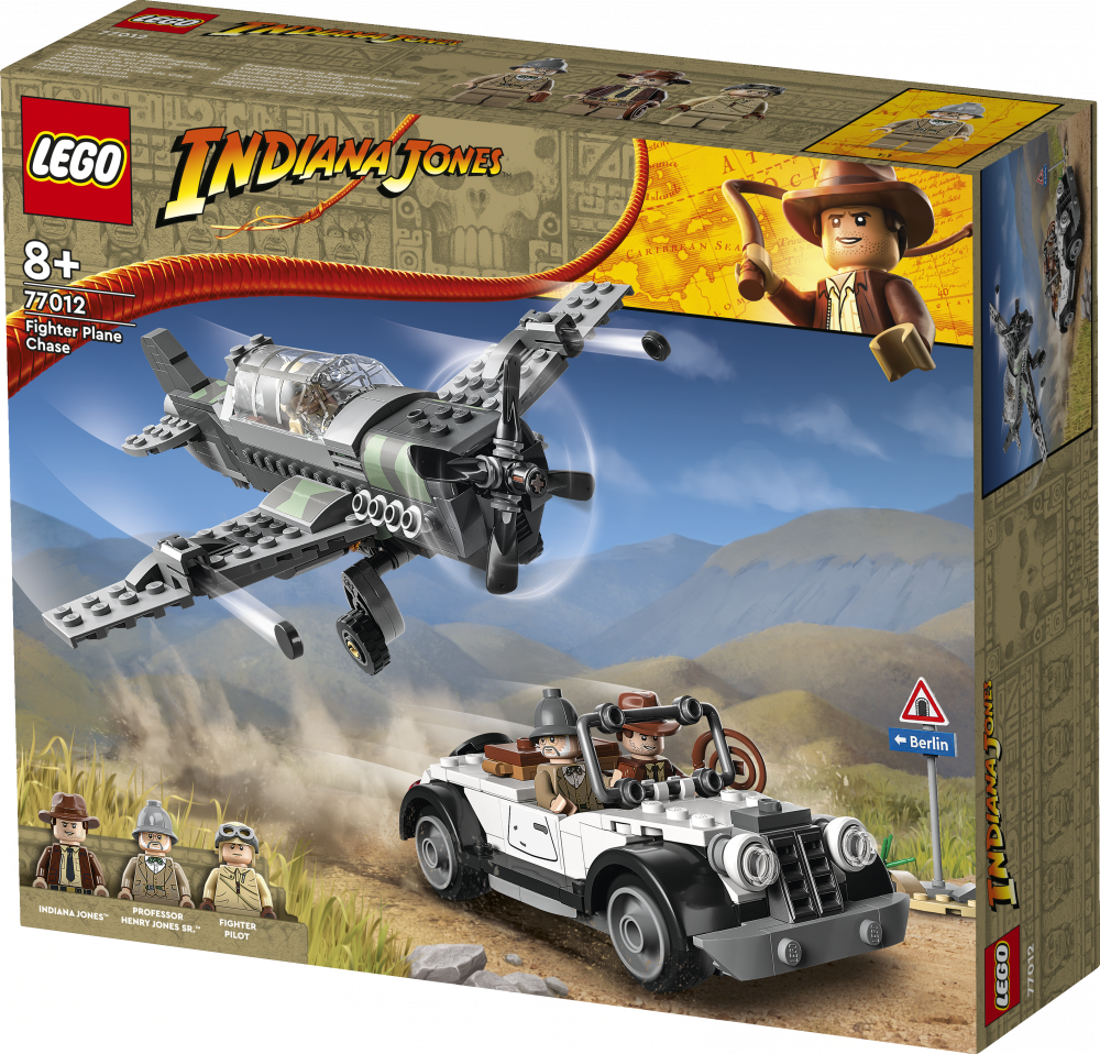 La poursuite en avion de combat - LEGO® Indiana Jones™ - 77012