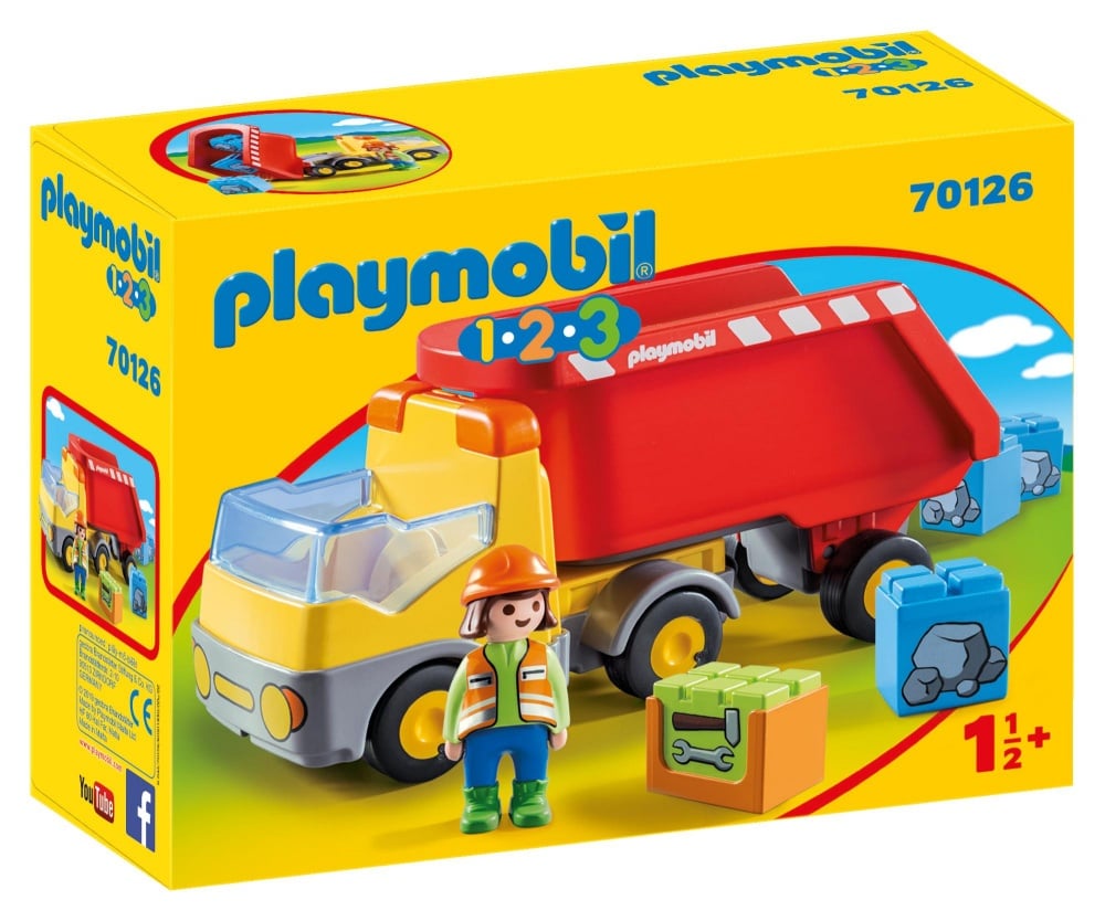 Camion benne  - Playmobil PLAYMOBIL 1.2.3 - 70126