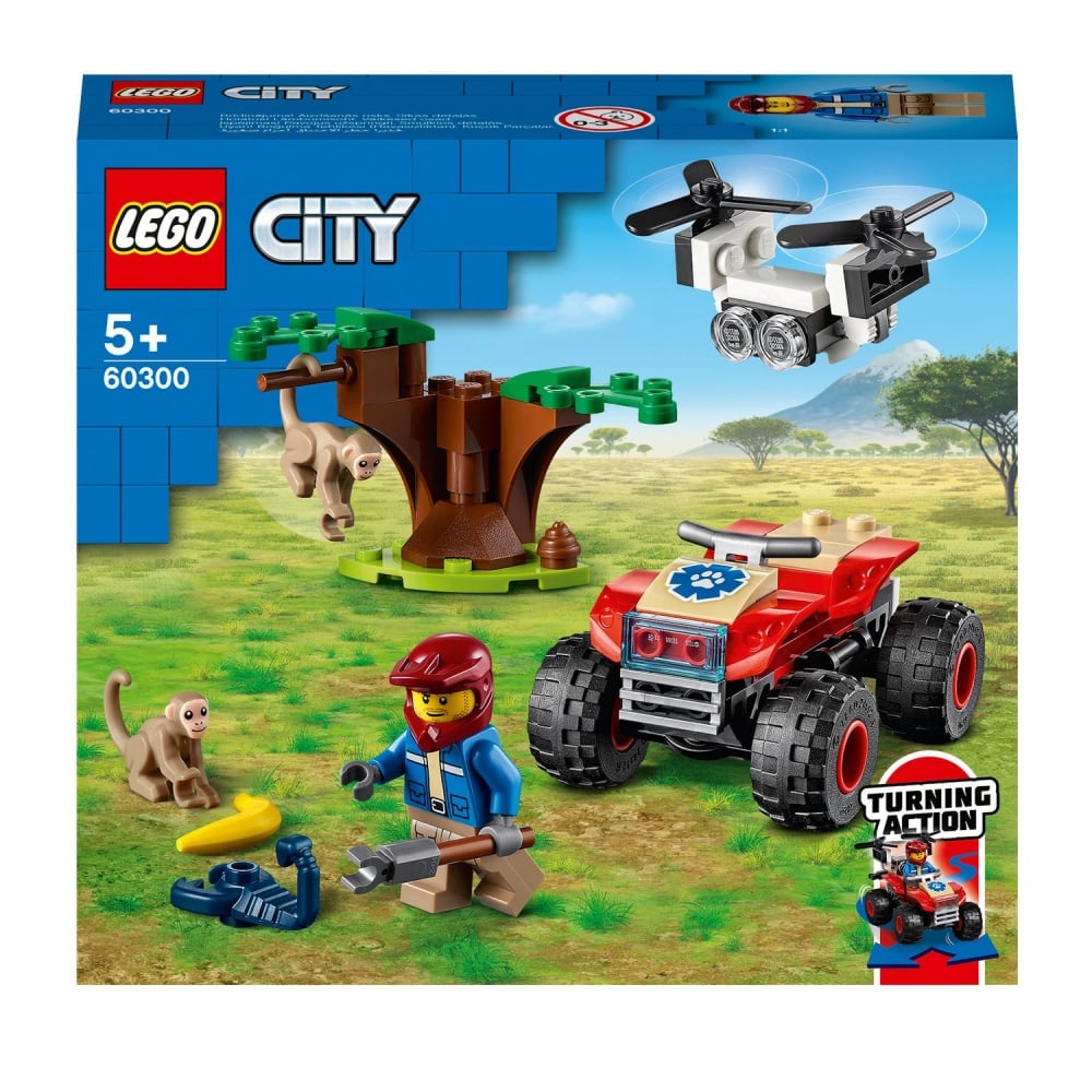 Le quad de sauvetage des animaux sauvages - LEGO® City - 60300