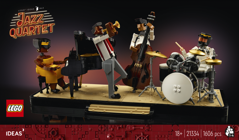 Le quartet de jazz - LEGO® Ideas - 21334