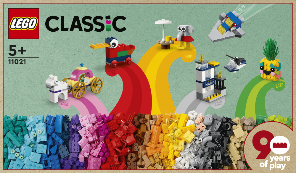 90 ans de jeu - LEGO® Classic - 11021