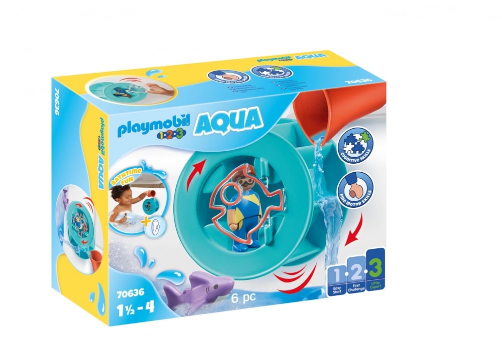 Roue aquatique et requin - Playmobil® - 70636