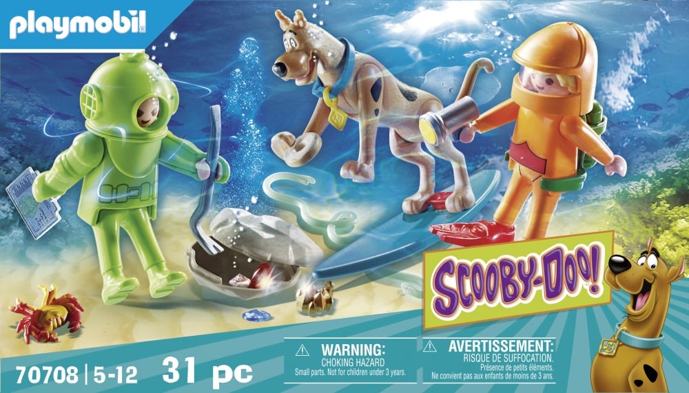 Scooby-Doo et Capitaine Cutler - Playmobil® - 70708
