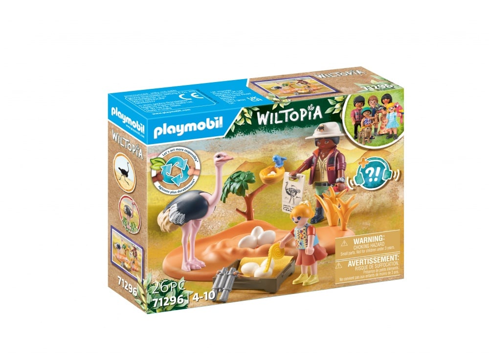 Explorateurs et nid d'autruche - Playmobil®Wiltopia - 71296