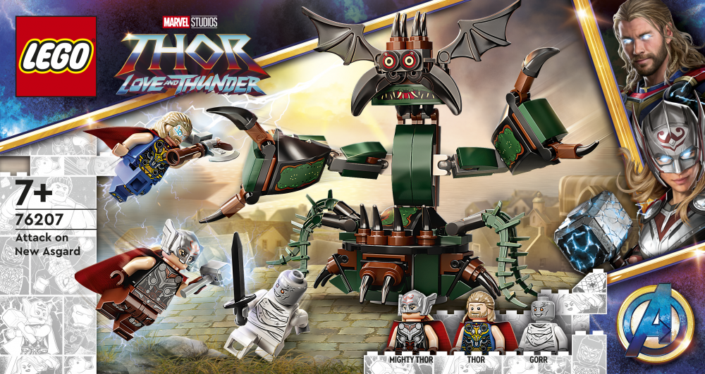 Attack on New Asgard - Lego Marvel Super Heroes