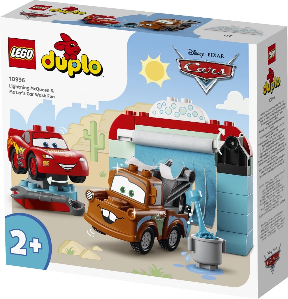 La station de lavage avec Flash McQueen et Martin - LEGO® Duplo® Disney™ - 10996
