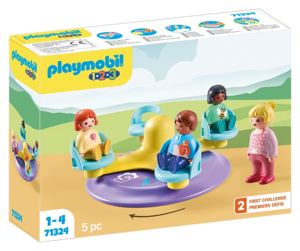 Enfants et tourniquet - Playmobil® - 123