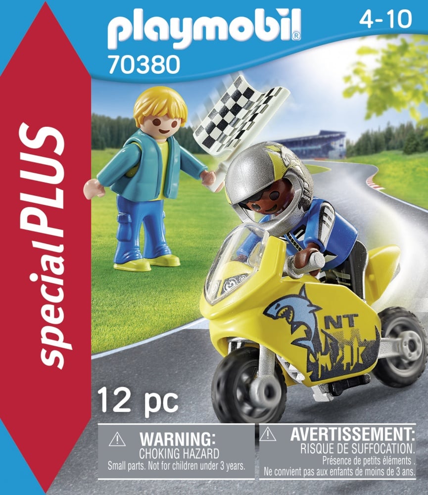 Playmobil Enfants et moto - 70380