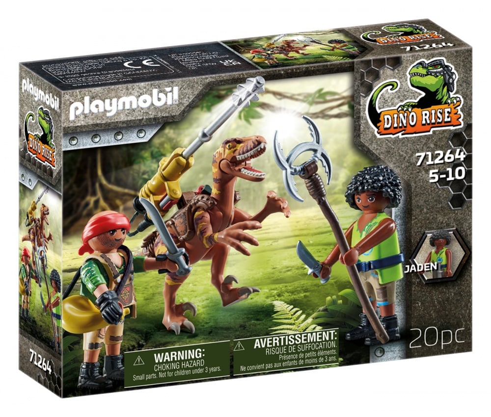 Deinonychus et guerriers - Playmobil® - 71264