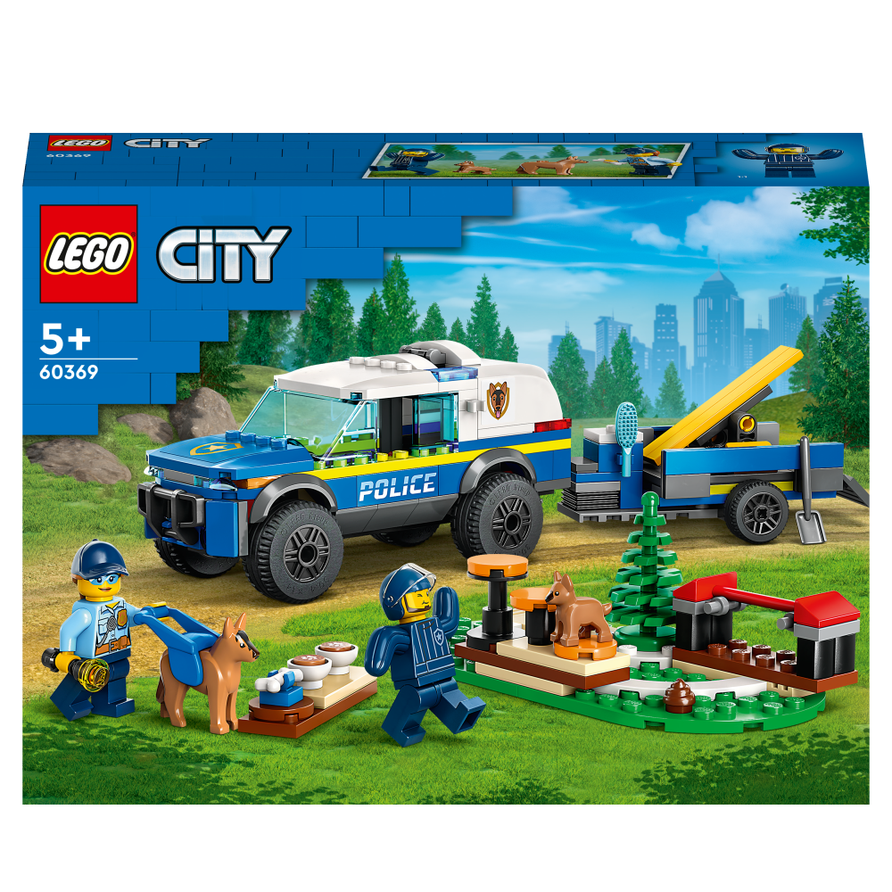 Le dressage des chiens policiers - LEGO® City - 60369