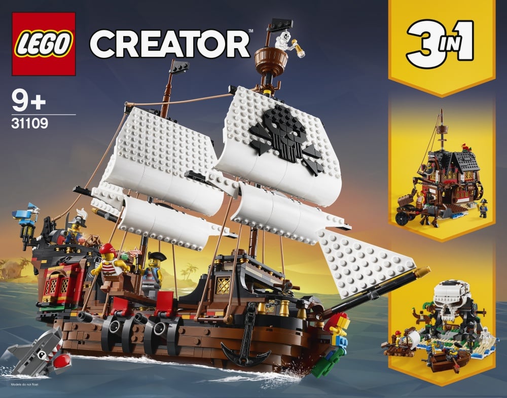 Le bateau pirate - LEGO® Creator - 31109