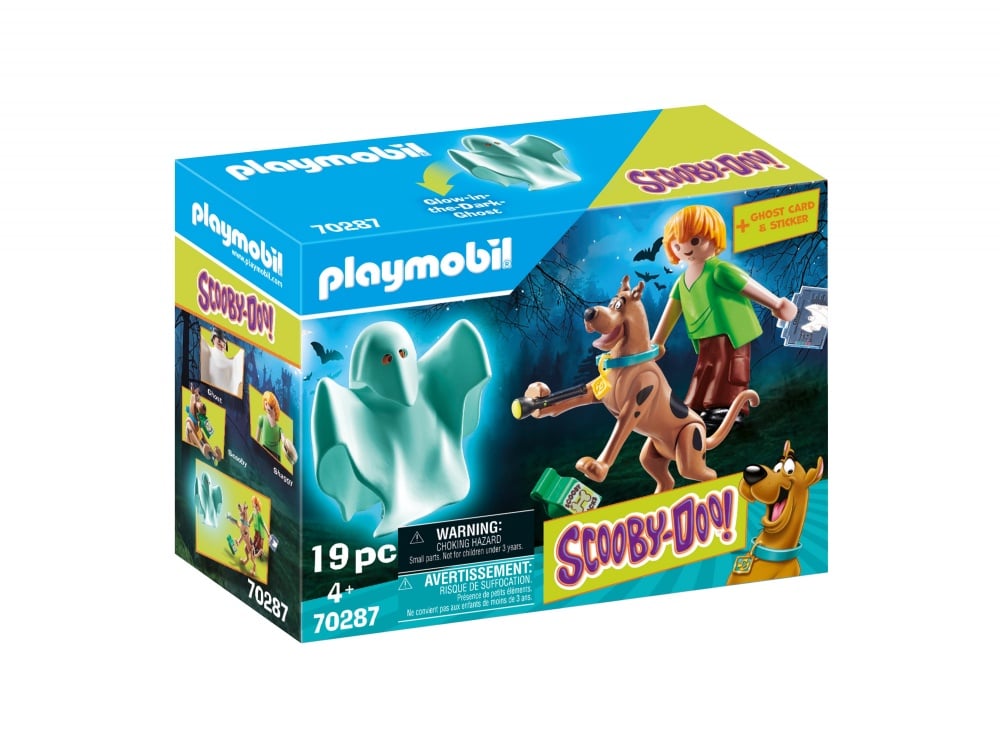 SCOOBY-DOO! Scooby & Sammy avec fantôme  - Playmobil Scooby-Doo! - 70287