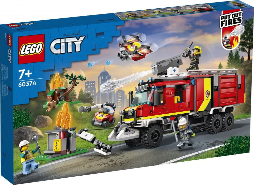 Le camion d’intervention des pompiers - LEGO® City - 60374