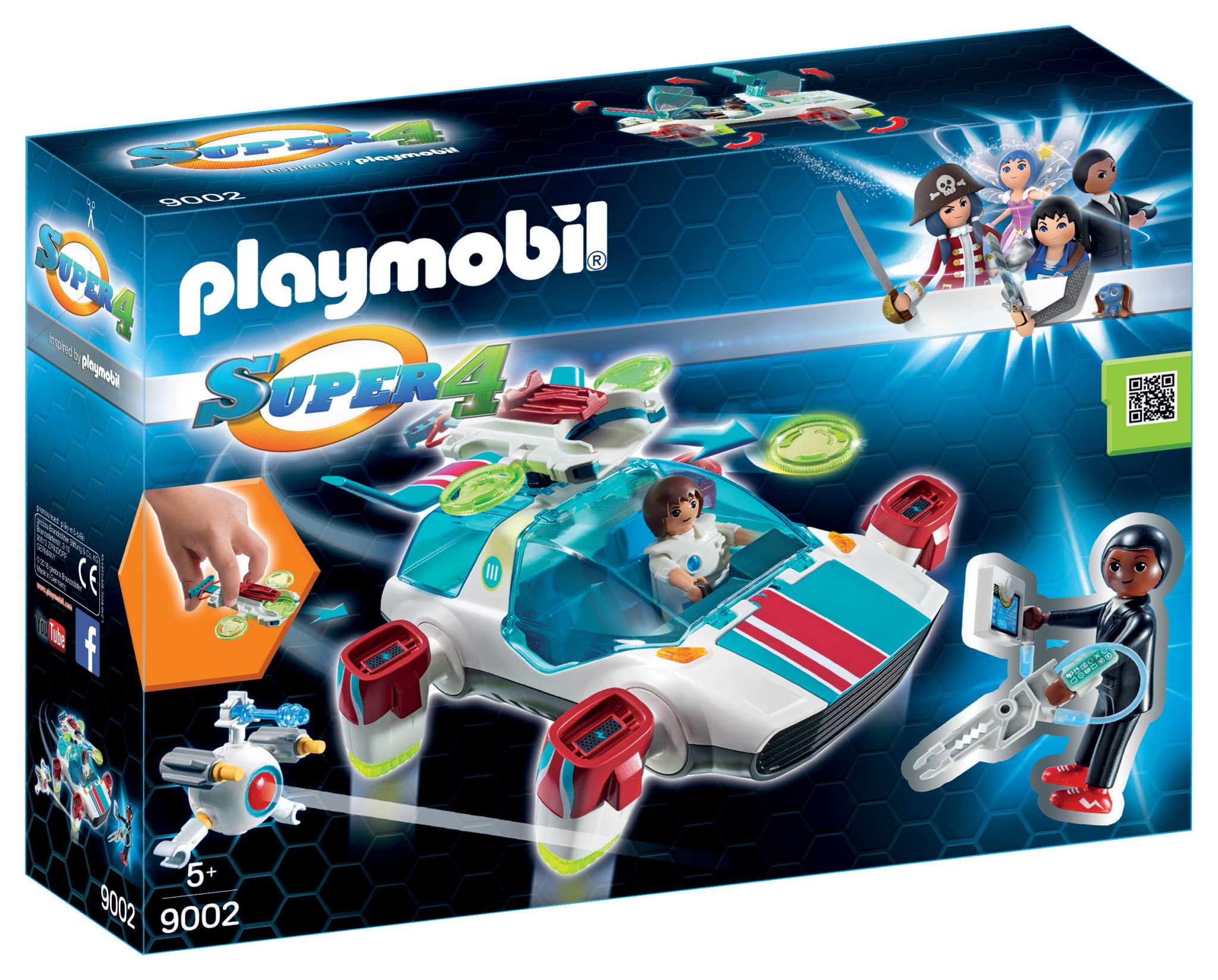 FulguriX avec Gene - Playmobil - 9002