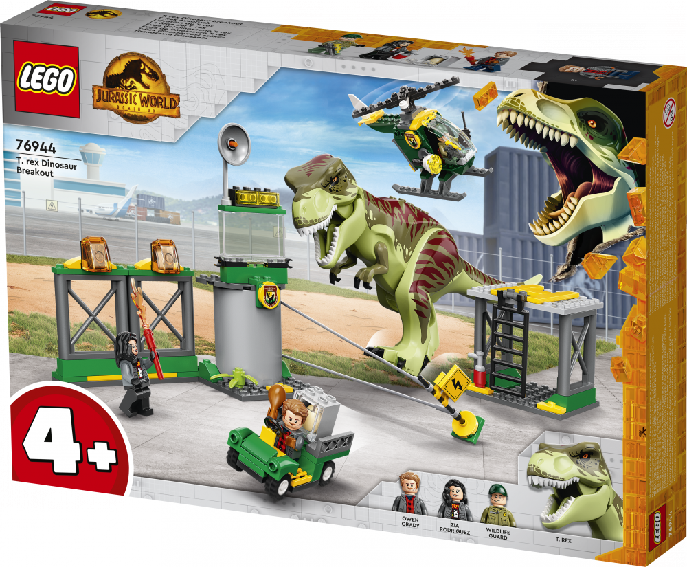 L’évasion du T. rex - LEGO® Jurassic World™ - 76944
