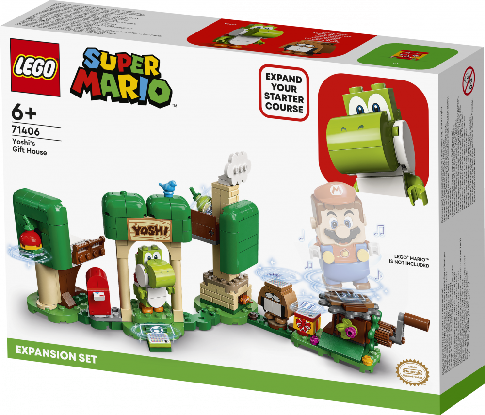 Ensemble d’extension La maison cadeau de Yoshi - Lego Super Mario - 71406