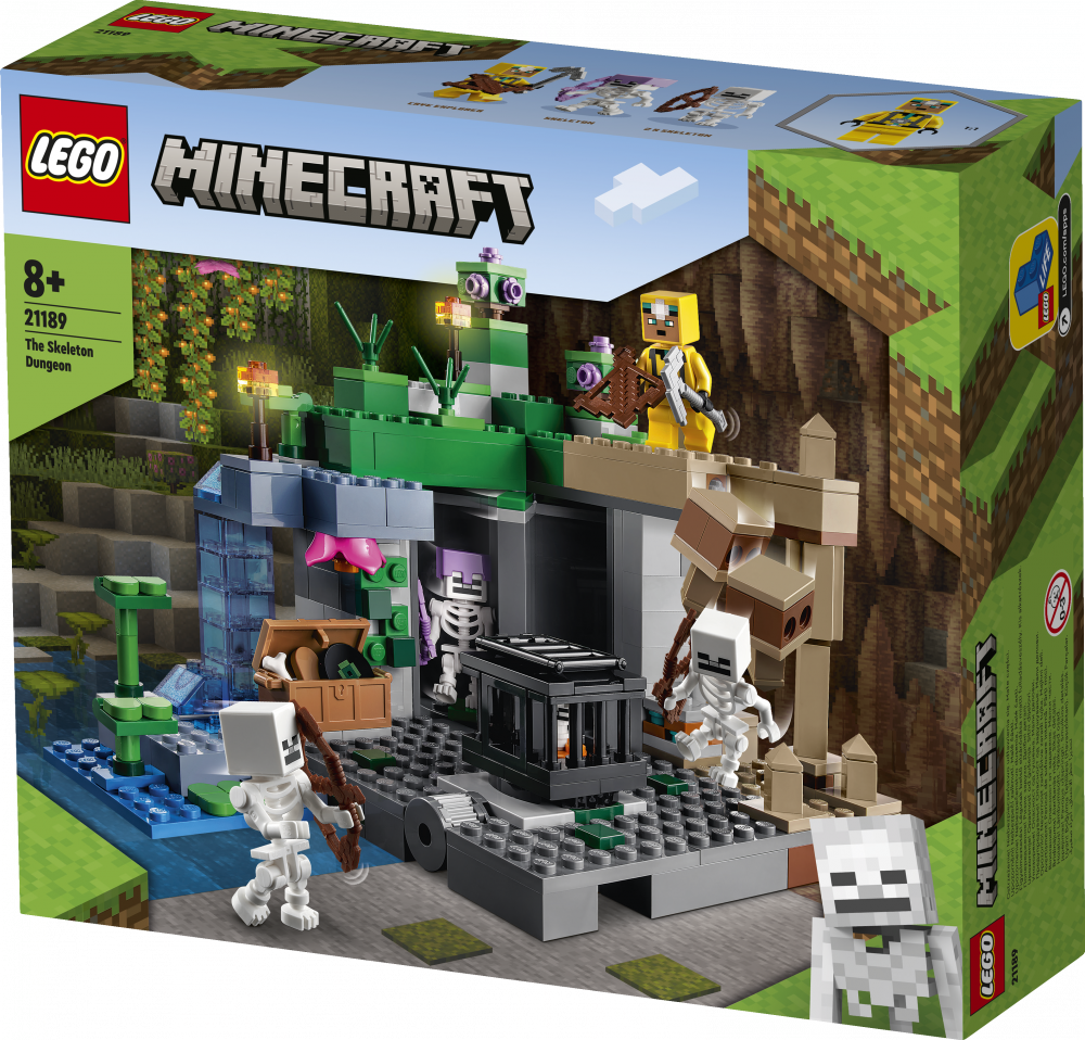 Le donjon du squelette - Lego Minecraft - 21189