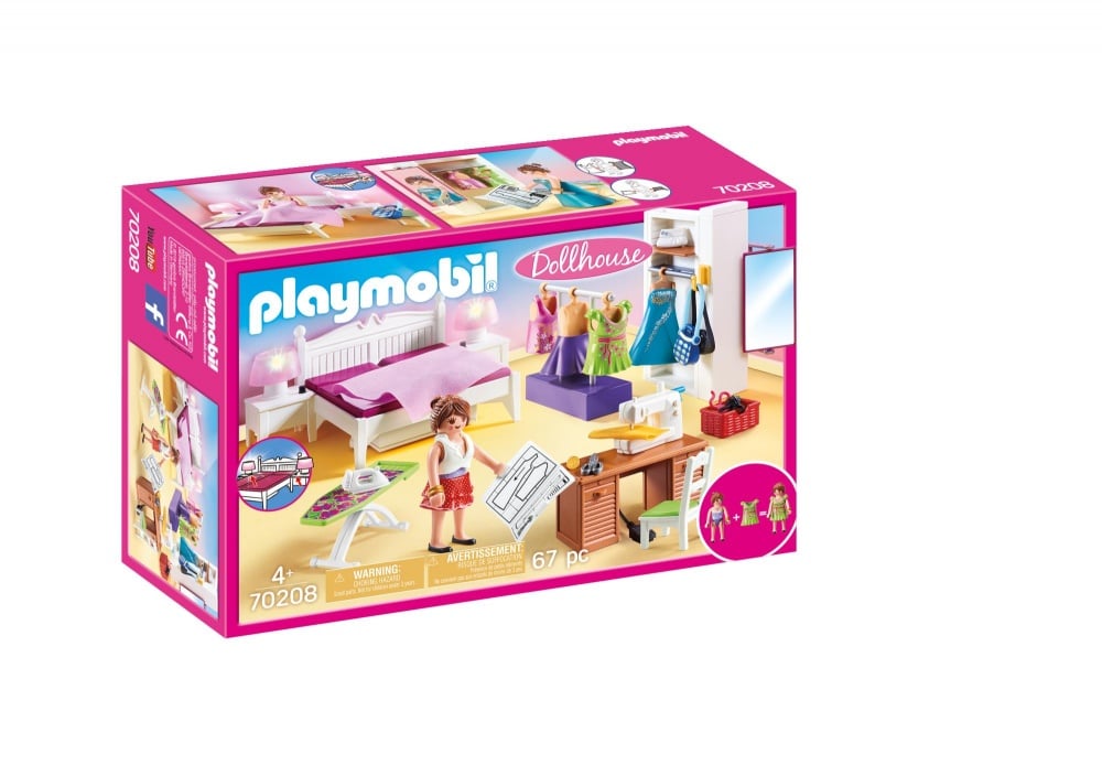 Chambre avec espace couture - Playmobil La Maison traditionnelle - 70208
