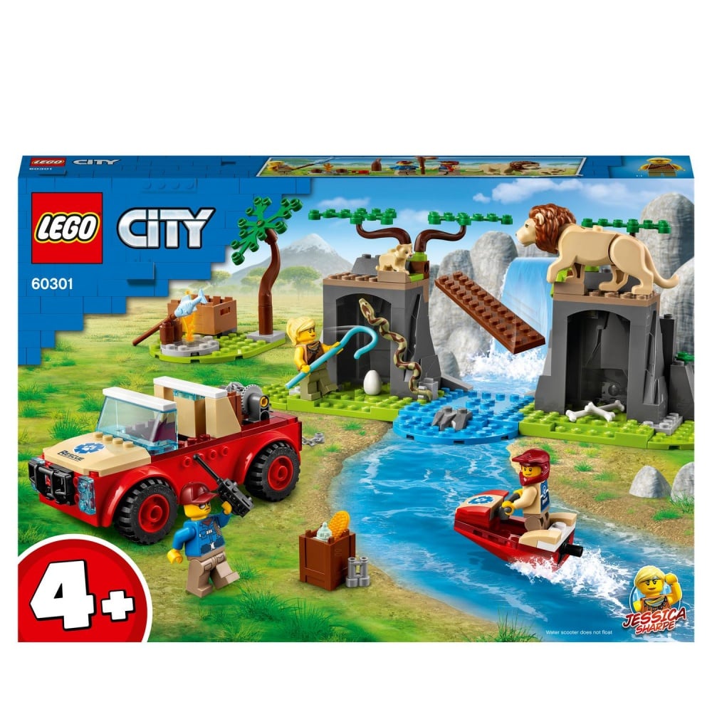 Le tout-terrain de sauvetage des animaux sauvages - Lego City -