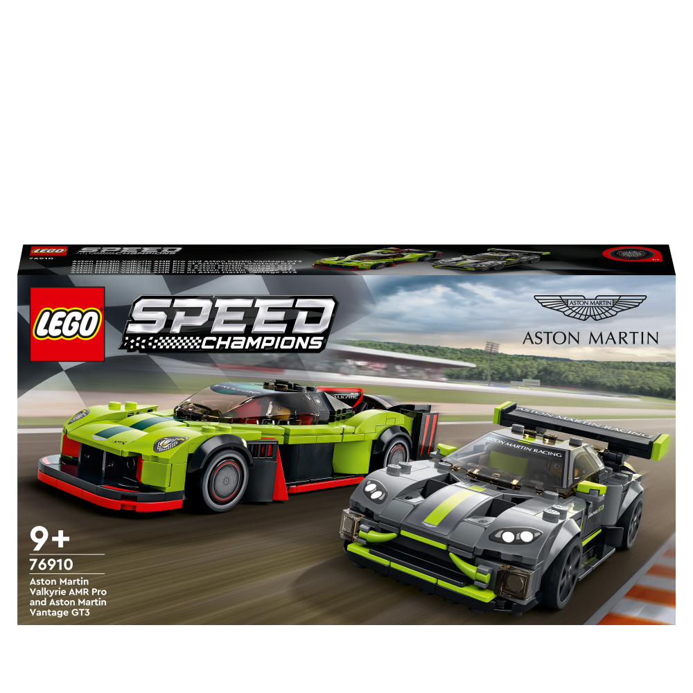 Aston Martin Valkyrie AMR Pro & Aston Martin Vantage GT3 - LEGO® Speed Champions - 76910