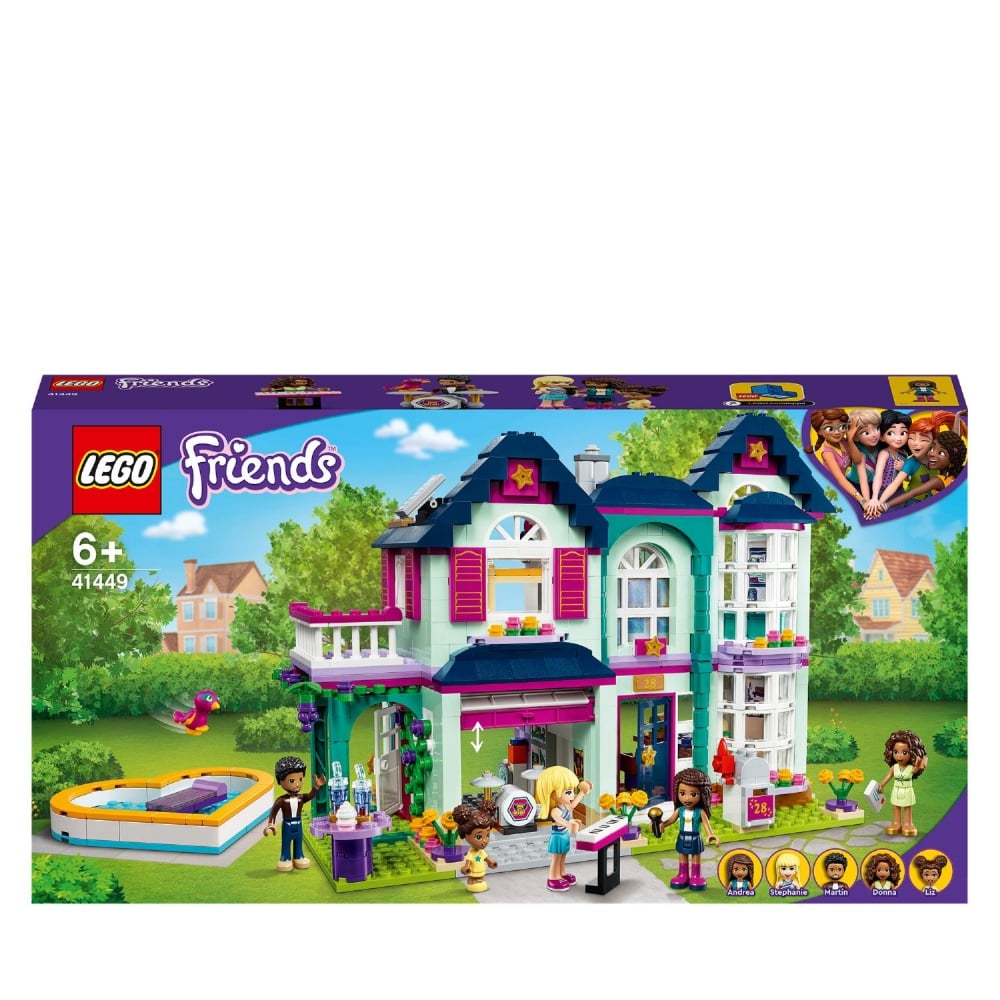 La maison familiale d'Andréa - LEGO® Friends - 41449