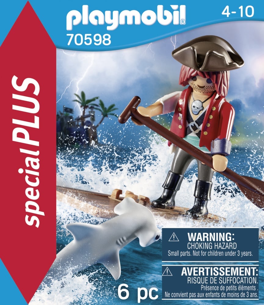 Playmobil Pirate avec bébé requin - 70598