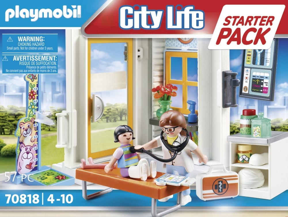 Starter Pack - Cabinet de pédiatre - Playmobil® - 70818