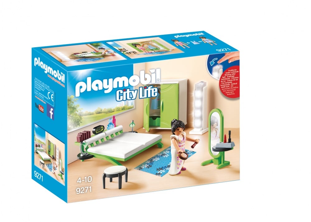 Chambre avec espace maquillage - Playmobil® - City Life - 9271